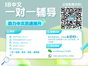 eChineseLearning在线IB中文一对一辅导｜免费试听｜IB中文最新备考资料免费领取！