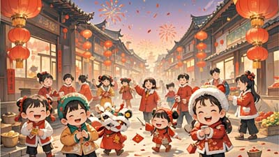 Chinese Nursery Rhyme-多吉多利贺新春(Duō Jí Duō Lì Hè XīnChūn) 