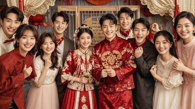 Chinese Wedding Anniversaries-金婚(jīnhūn)