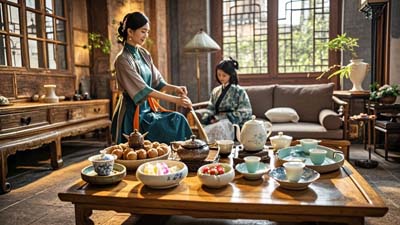 Learn the customs for entertaining guests in China