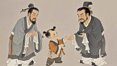 Kong Rong Gave Away Bigger Pears 