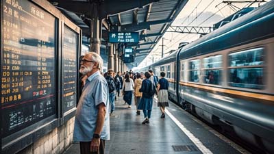 Chinese train ticket
