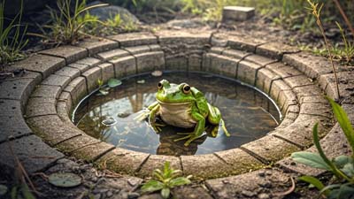 the frog in the well