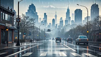 Chinese General Drizzling