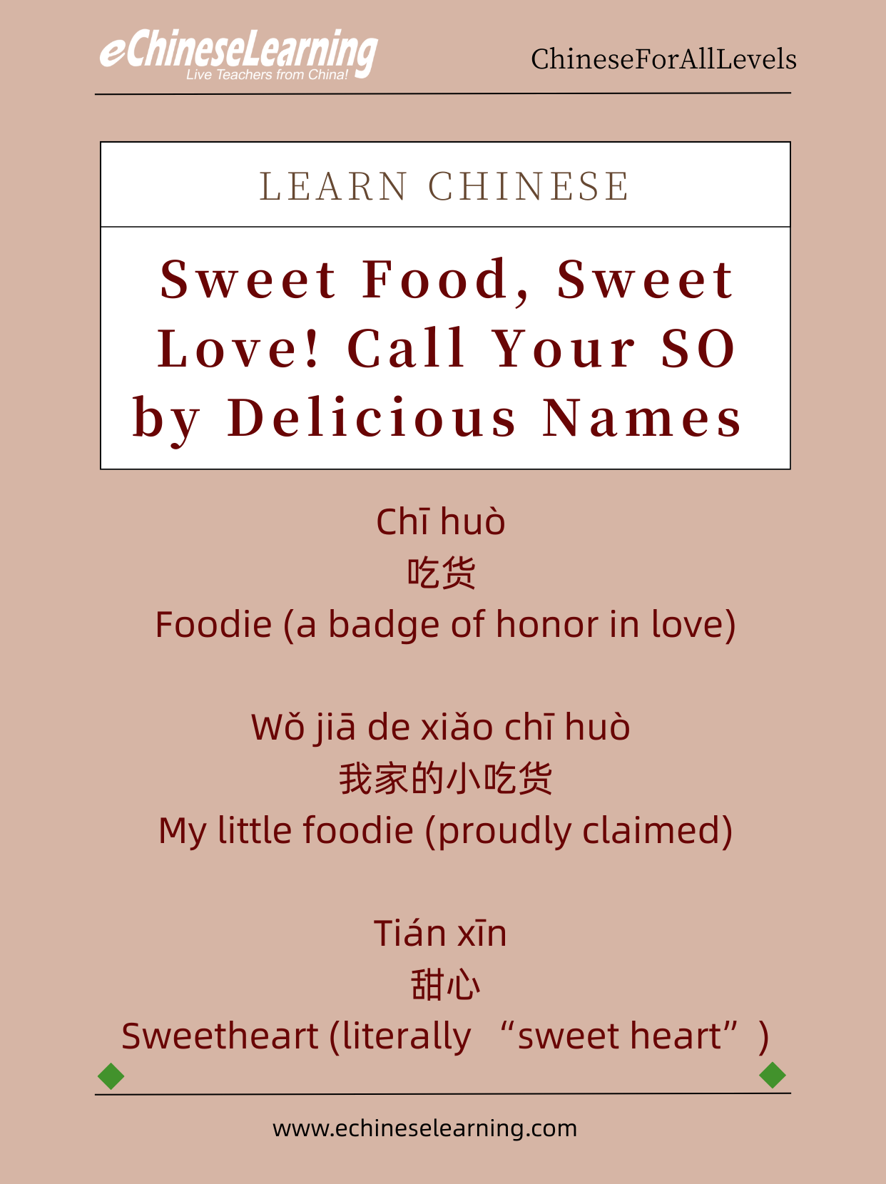 Learn Mandarin Chinese Online